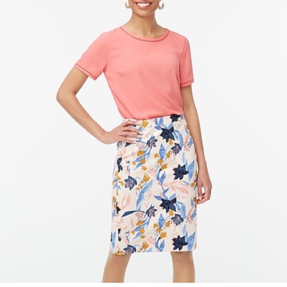 Fully lined pencil skirt j crew